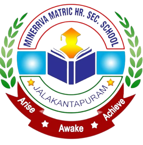 Minerrva Matric Hr. Sec. School Logo